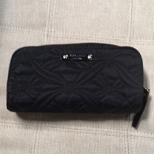 Kate Spade Black Quilted Toiletry Case